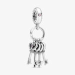 Pandora Keys of Love Dangle Charm 797654