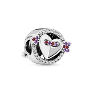 Pandora Sparkling Arrow & Heart Charm 797827CZMX