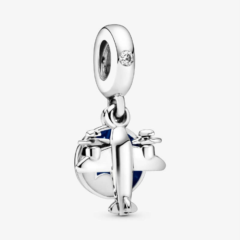 Pandora Propeller Plane Dangle Charm 798027CZ
