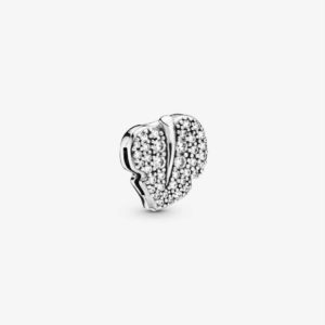 Pandora Reflex Sparkling Leaf Clip Charm 798293CZ