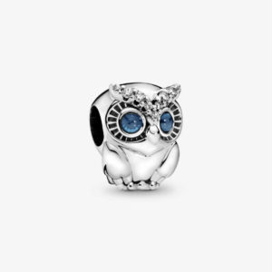 Pandora Sparkling Owl Charm 798397NBCB