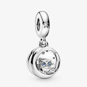 Pandora Always by Your Side Owl Dangle Charm 798398NBCB