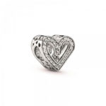 Pandora Sparkling Freehand Heart Charm 798692C01