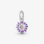 Pandora Purple Daisy Dangle Charm 798771C01