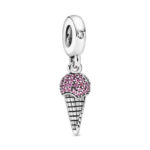 Pandora Pavé Ice Cream Cone Dangle Charm 798801C01