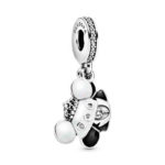 Pandora Mickey & Minnie Mouse Wedding Pendant Charm Disney Parks 798804C01