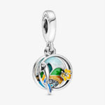 Brazil Beach & Parrot Dangle Charm 798919C01