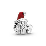 Pandora Seated Santa Claus & Present Charm 799213C01