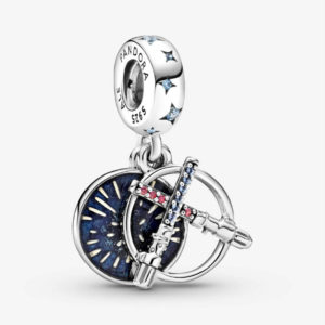 Pandora Star Wars Lightsaber Double Dangle Charm 799252C01