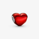 Pandora Metallic Red Heart Charm 799291C02