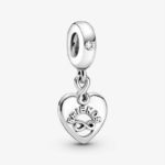 Pandora Friends Forever Heart Dangle Charm 799294C01