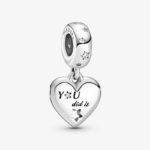 Pandora Congratulations Heart & Stars Dangle Charm 799323C01