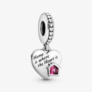 Pandora Love My Home Heart Dangle Charm 799324C01