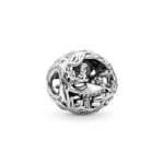 Pandora Disney Alice in Wonderland, Cheshire Cat & Absolem Caterpillar Charm 799361C00