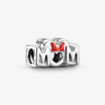 Pandora Disney Minnie Mouse Bow & Mum Charm 799363C01