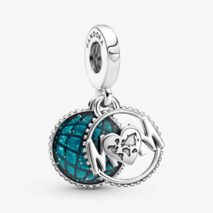 Pandora Glitter Globe Mom Dangle Charm 799368C01