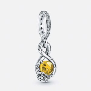 Pandora Disney Beauty Pink Infinity Pendant Charm 399525C01