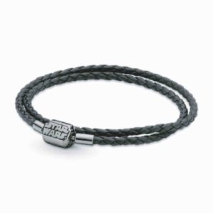 Pandora Disney, Star Wars Clasp Leather Bracelet 540031C00