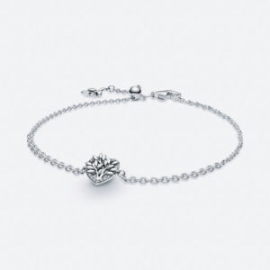 Pandora Family Tree Heart Chain Bracelet 599292C01