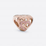 Pandora Interlocking Love Hearts Charm 789529C01 