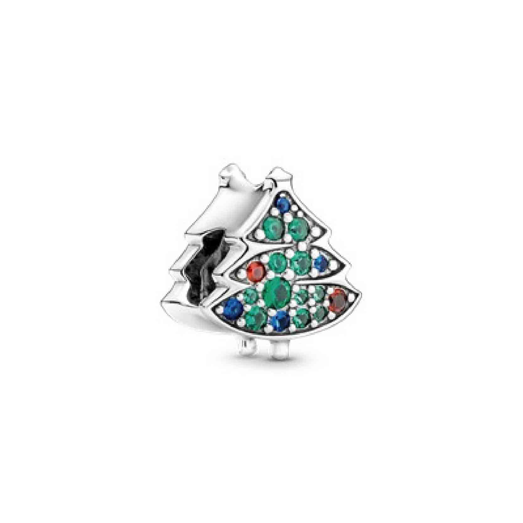 Pandora Sterling silver Christmas tree charm 790018C01