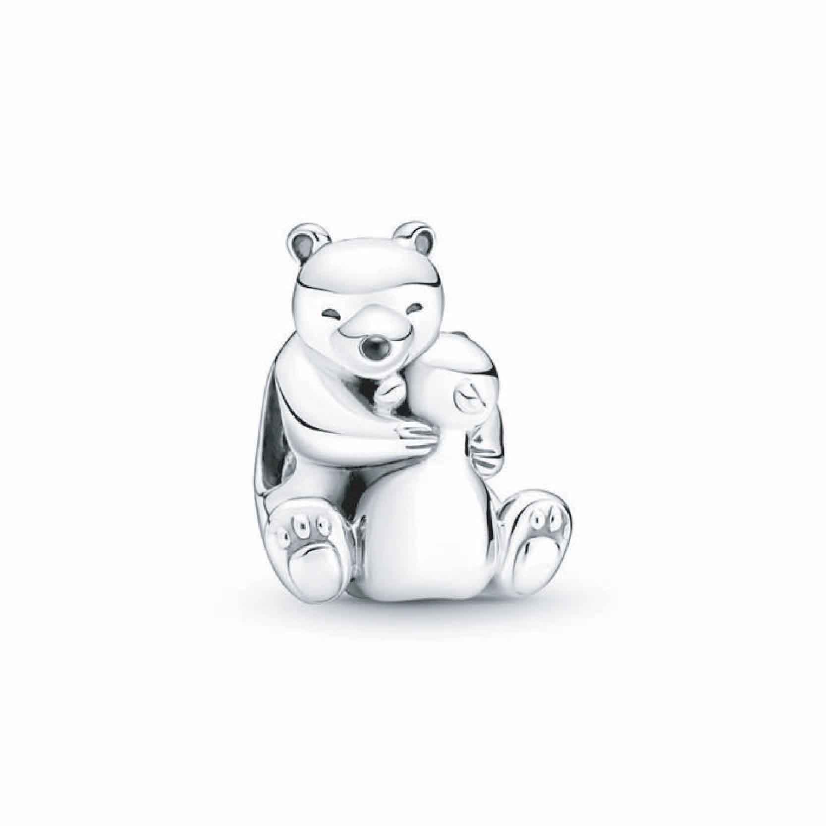 Pandora Hugging Polar Bears Charm 790032C01