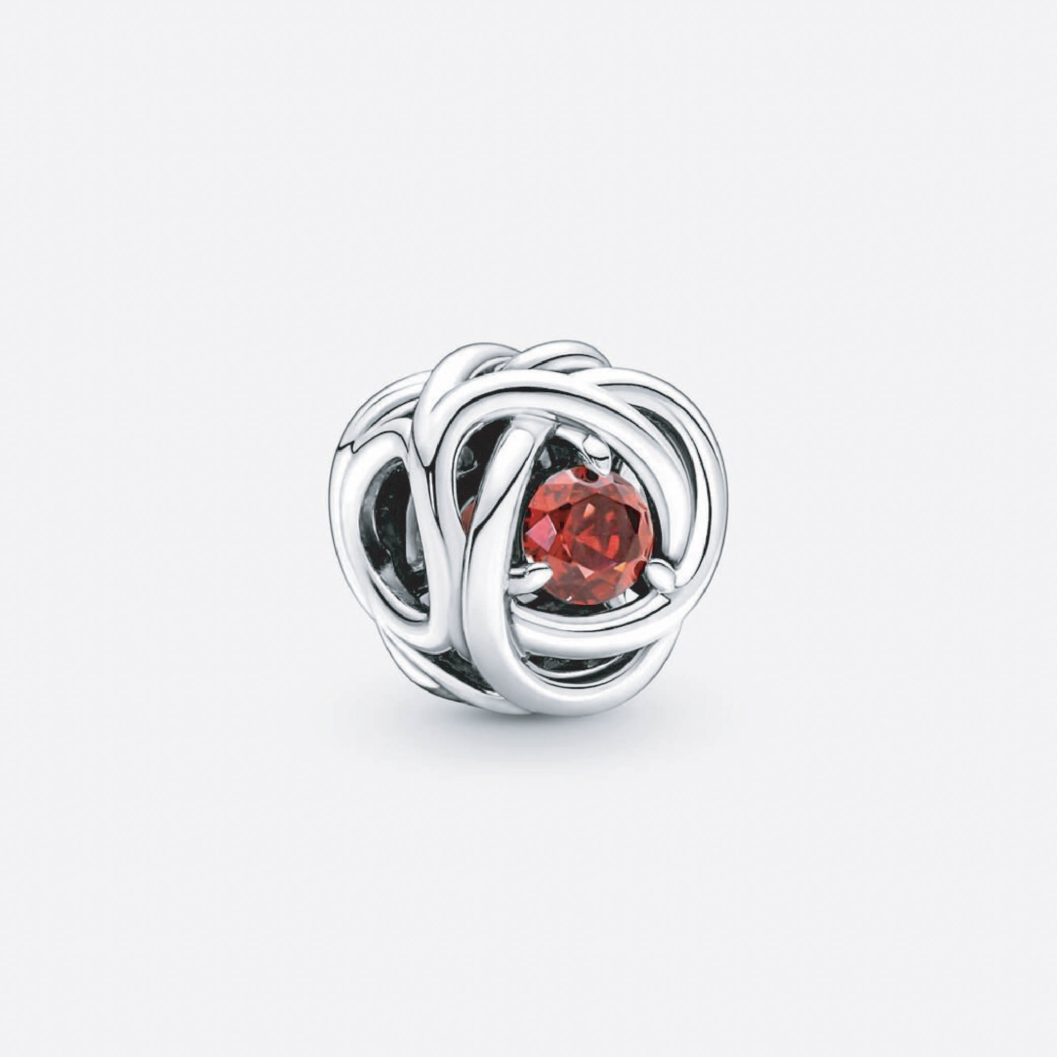 Pandora July True Red Eternity Circle Charm 790065C01