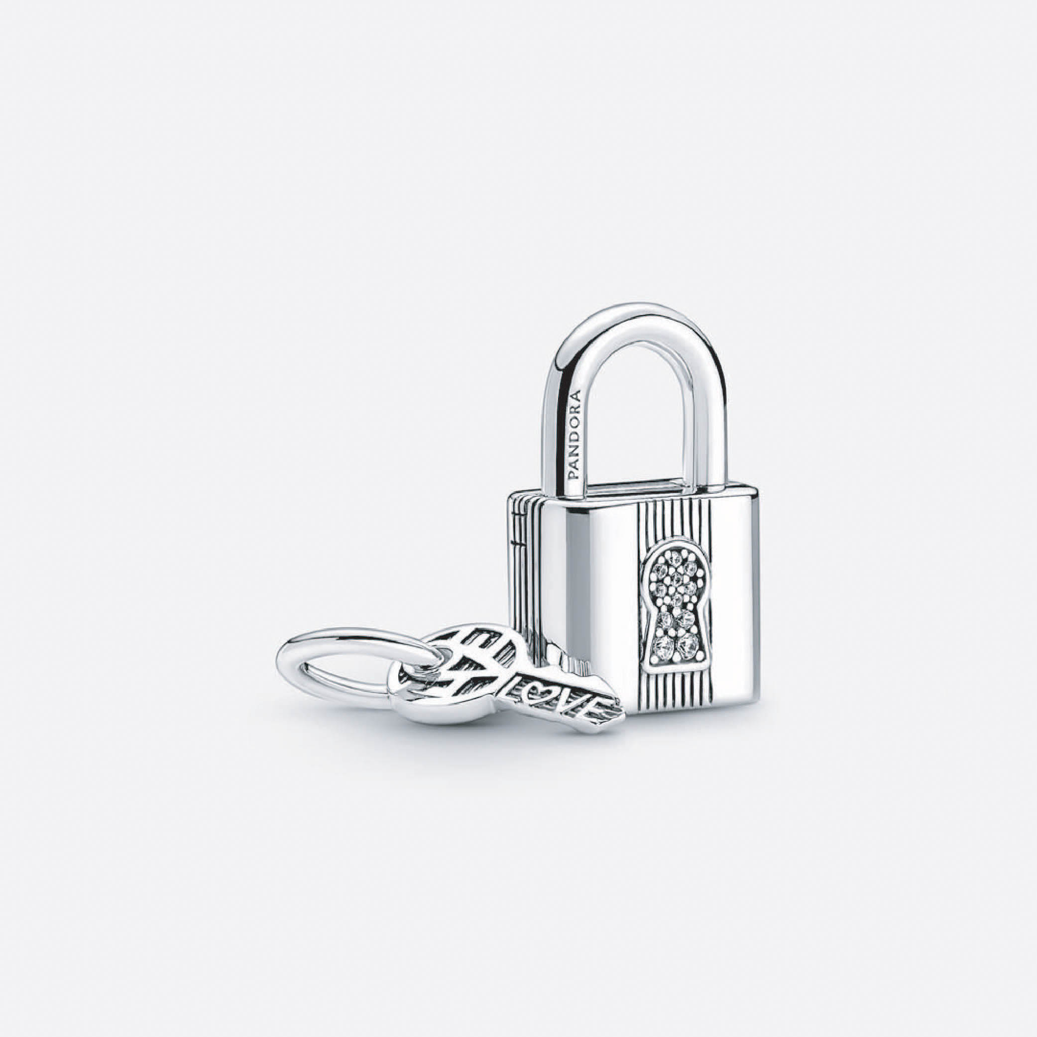 Pandora Padlock and Key Dangle Charm 790088C01