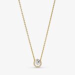 Pandora Sparkling Round Halo Pendant Collier Necklace 361174C01