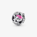 Pandora Pansy Flower Friends Charm 790759C01
