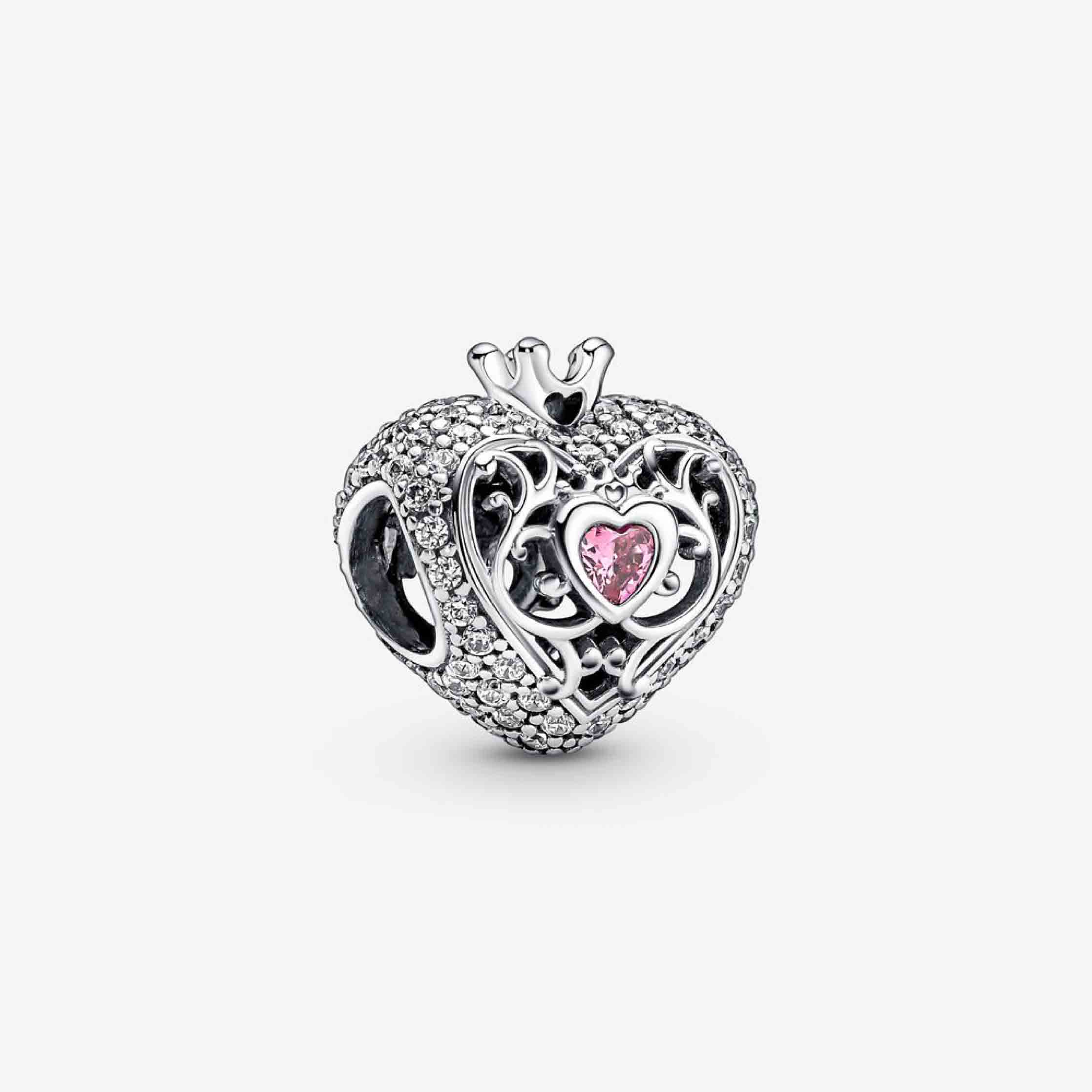 Pandora Regal Crown & Heart Charm 790763C01