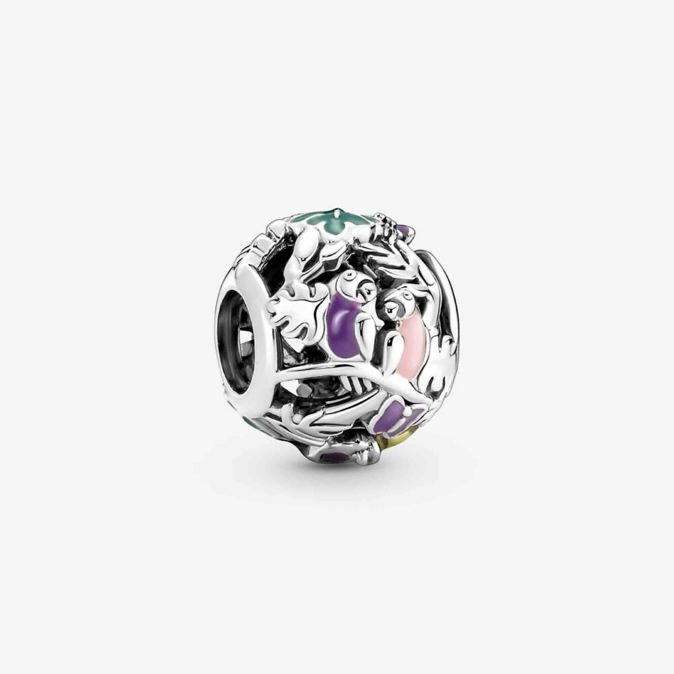 Pandora Jungle Creatures & Leaves Charm 791620C01