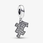 Pandora Sparkling Puzzle Piece Dangle Charm 792241C01