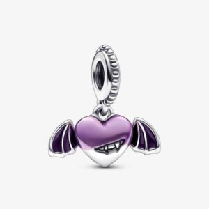 Pandora Vampire Winged Heart Dangle Charm 792290C01