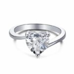 Irzu - Resplendent Heart Solitaire Ring 822654