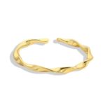 Irzu - Adjustable veryday Essential Ring Gold plated 822703