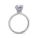 Irzu - Pave engagement ring 823182