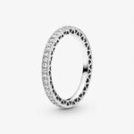 Pandora Sparkle & Hearts Ring 190963cz-54-EI