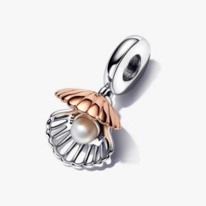 Pandora Sea Shell and Pearl Pendant Charm Pandora Club 2023 782449C01