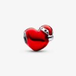 Pandora Red Christmas Heart Charm 792336C01