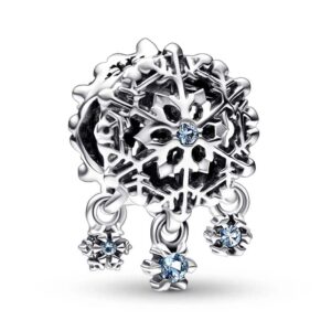 Pandora Snowflake Drop Charm 792367C01