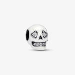 Pandora Glow-in-the-dark Sparkling Skull Charm 792811C01-EI