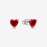 Pandora Red Heart Stud Earrings 292549C01-EI