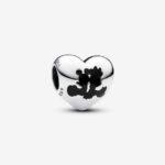 Pandora Disney Mickey Mouse & Minnie Mouse Heart Charm 793092C01