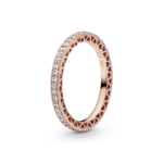 Pandora Sparkle & Hearts Ring 180963CZ