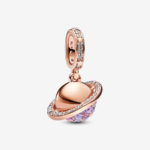 Pandora Planet Saturn Sparkling Dangle Charm 782437C01-EI