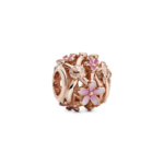 Pandora Openwork Pink Daisy Flower Charm 788772C01