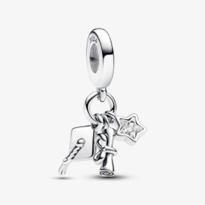 Pandora 2024 Graduation Triple Dangle Charm 793240C01