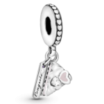 Pandora Pendant Charm in sterling silver celebration cake 797258ENMX