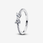 Pandora Sparkling Bow Ring 193510C02